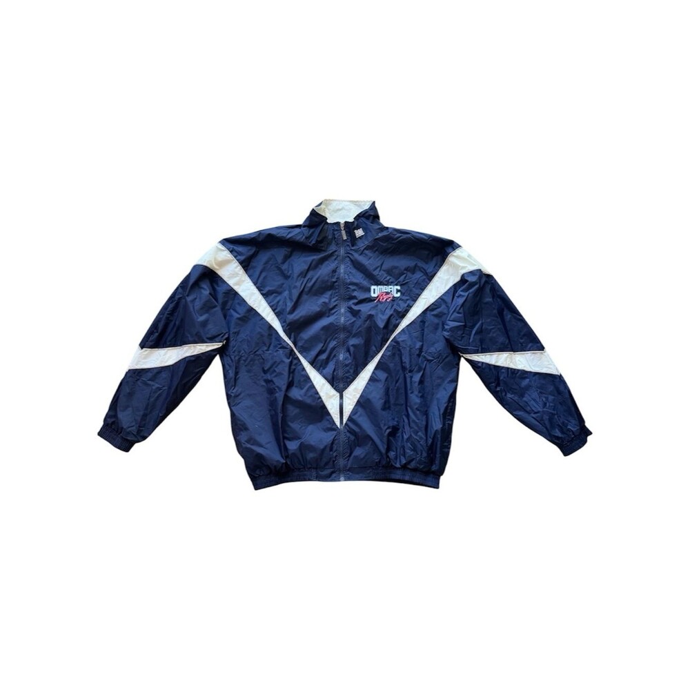 Vintage OMBAC San Diego Rugby Windbreaker Jacket XXL